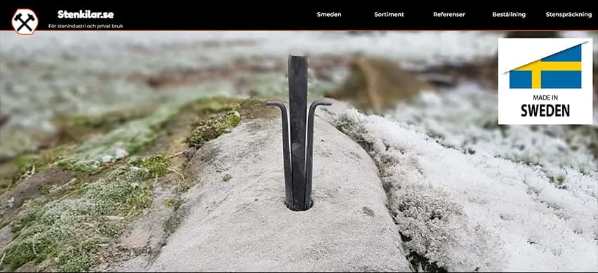 Cover image for stenkilar.se old website reference